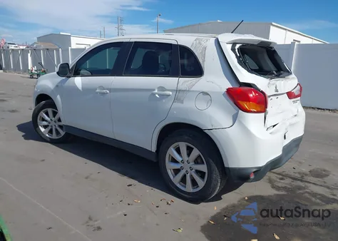 2015 Mitsubishi Outlander Sport Es из США, поврежденный, VIN 4A4AP3AU4FE038600